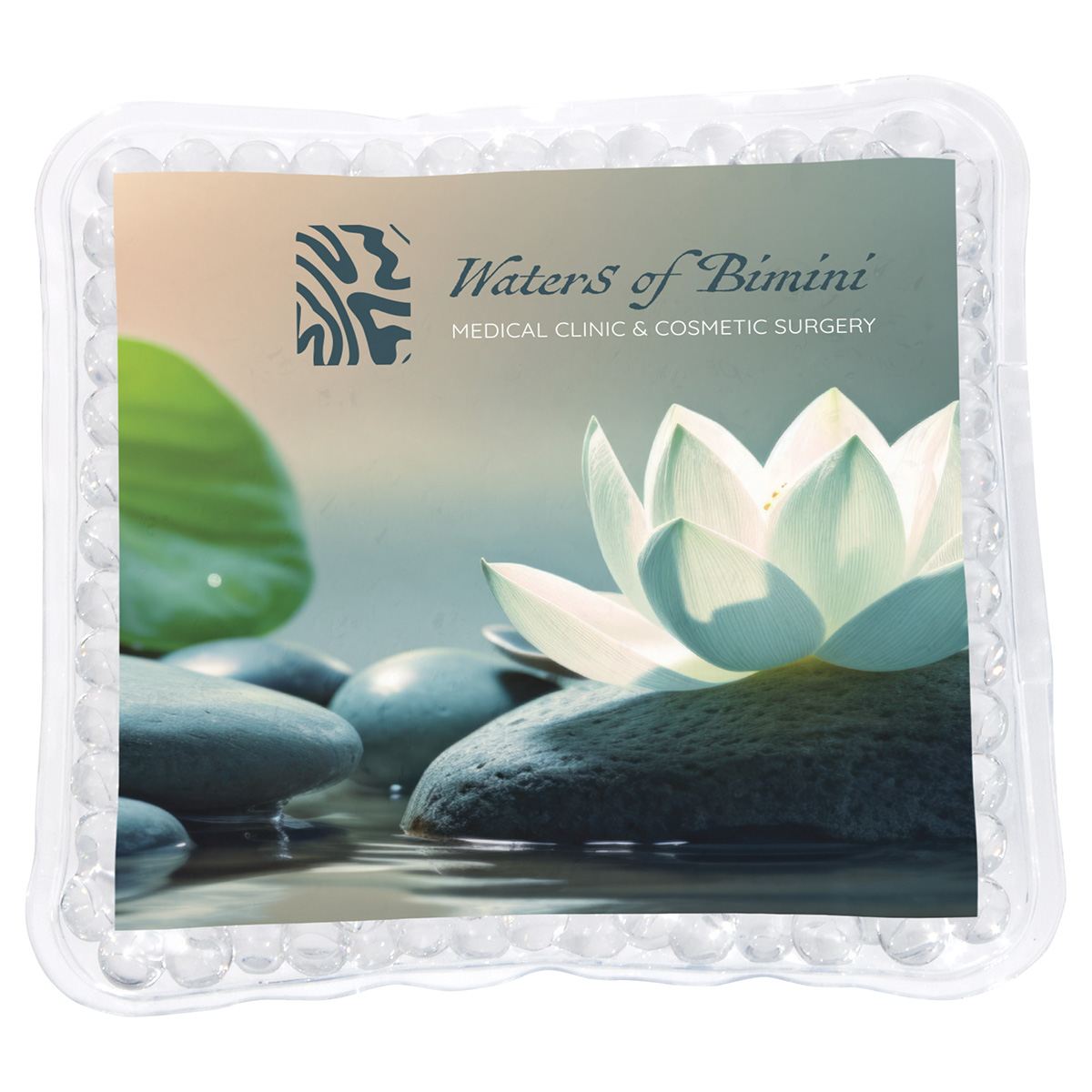 Picture of Full-Color Square Aqua Pearls™ Hot/Cold Pack