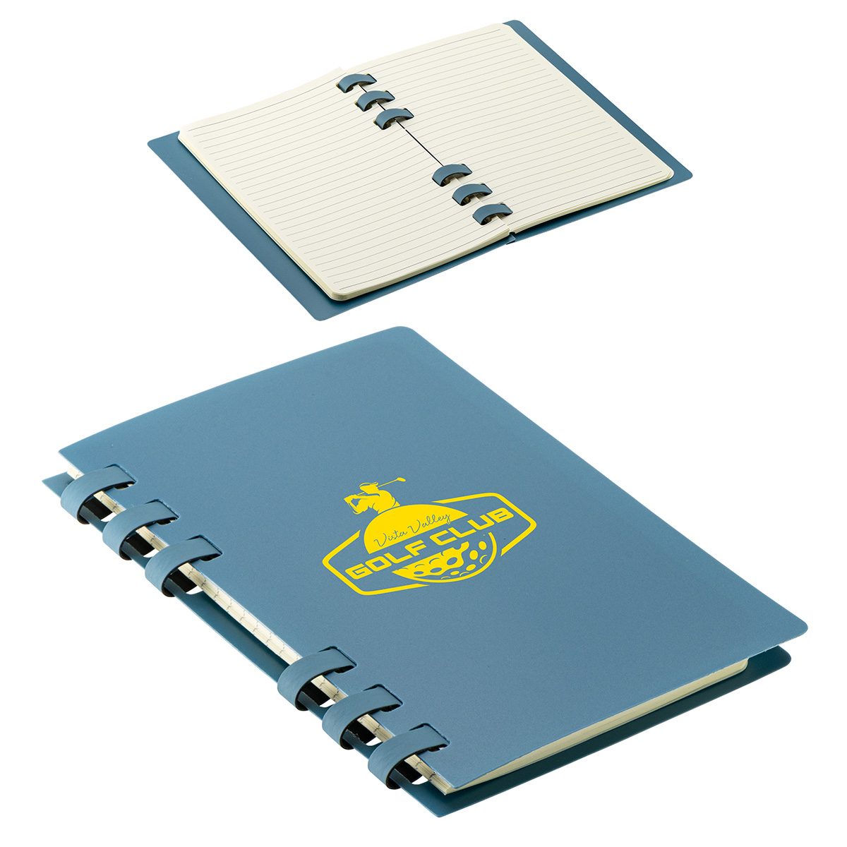 Picture of Campus 6-Ring Notebook Made with Repreve® Recycled Polypropylene Cover