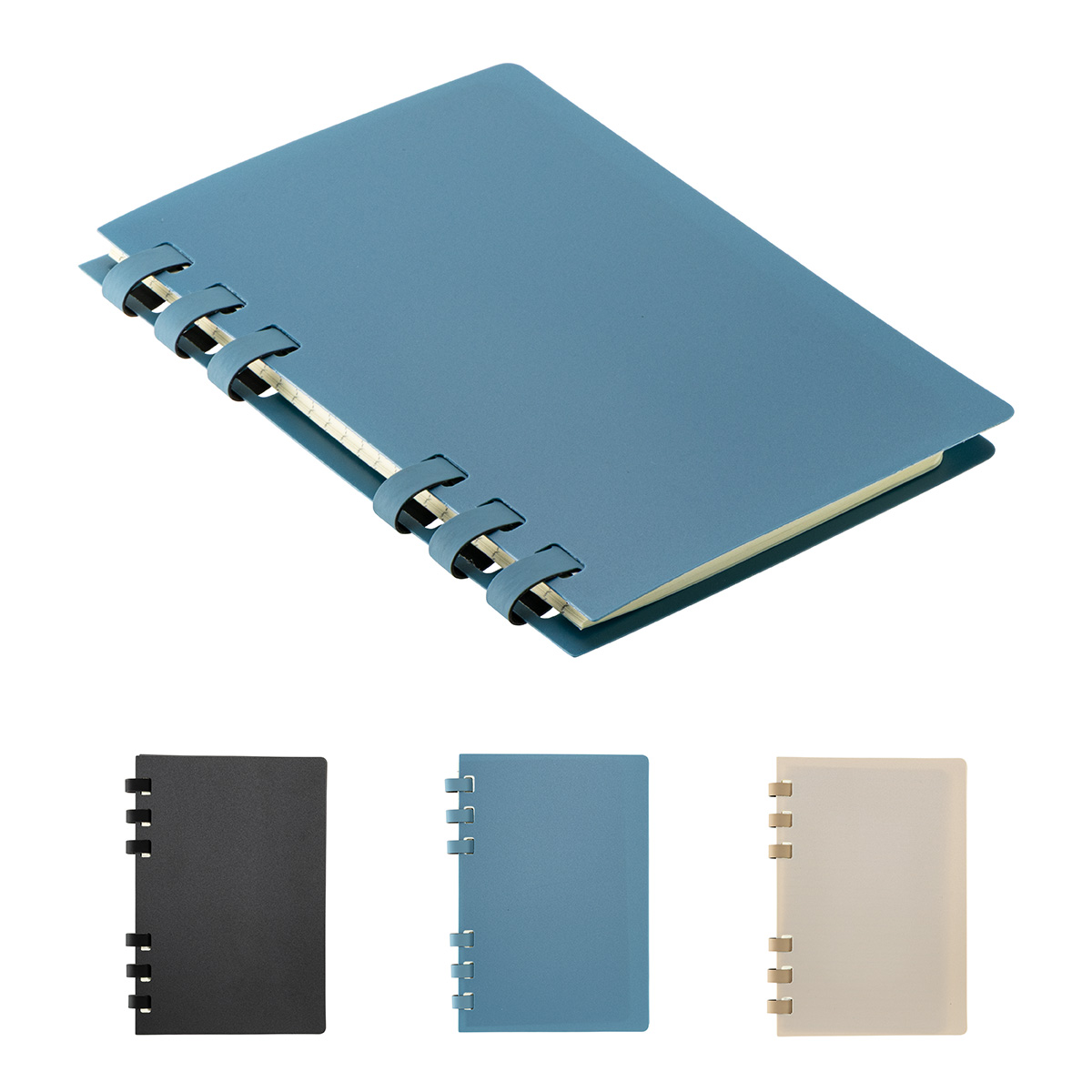 Picture of Campus 6-Ring Notebook Made with Repreve® Recycled Polypropylene Cover