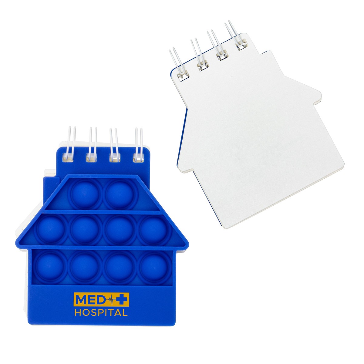 Picture of House Spiral Notebook Push Pop
