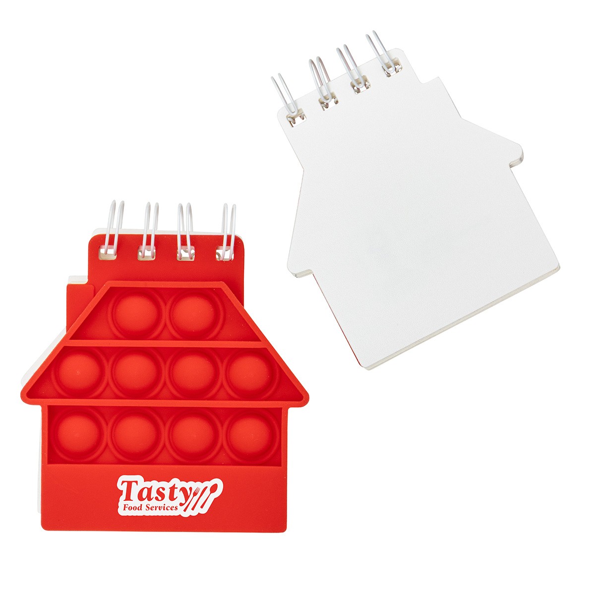 Picture of House Spiral Notebook Push Pop