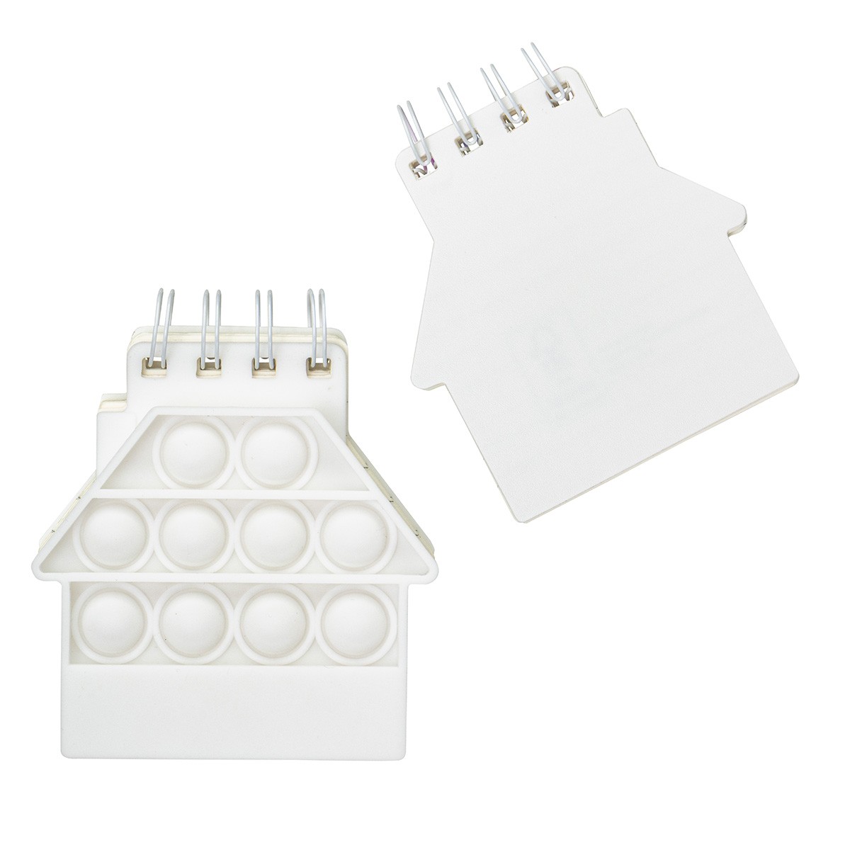 Picture of House Spiral Notebook Push Pop