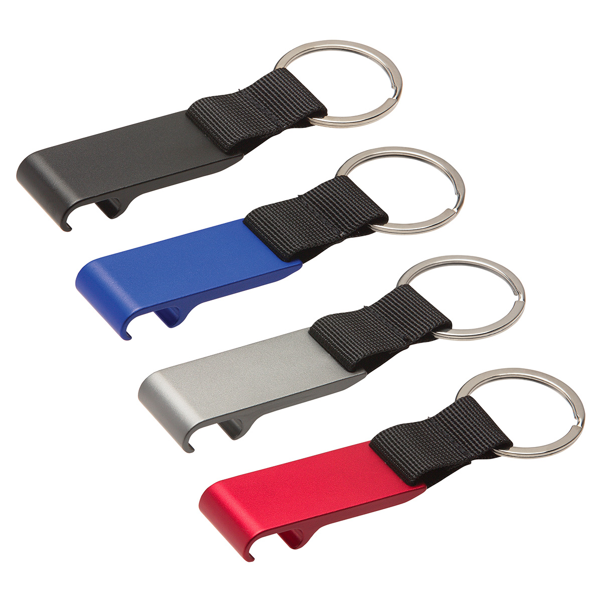 Picture of Aluminum Bottle Opener with Key Ring