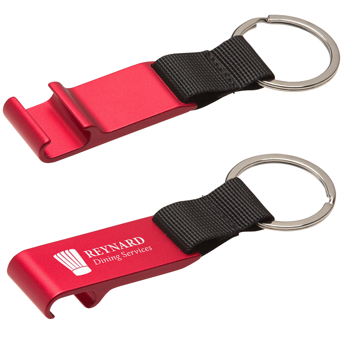 Picture of Aluminum Bottle Opener with Key Ring