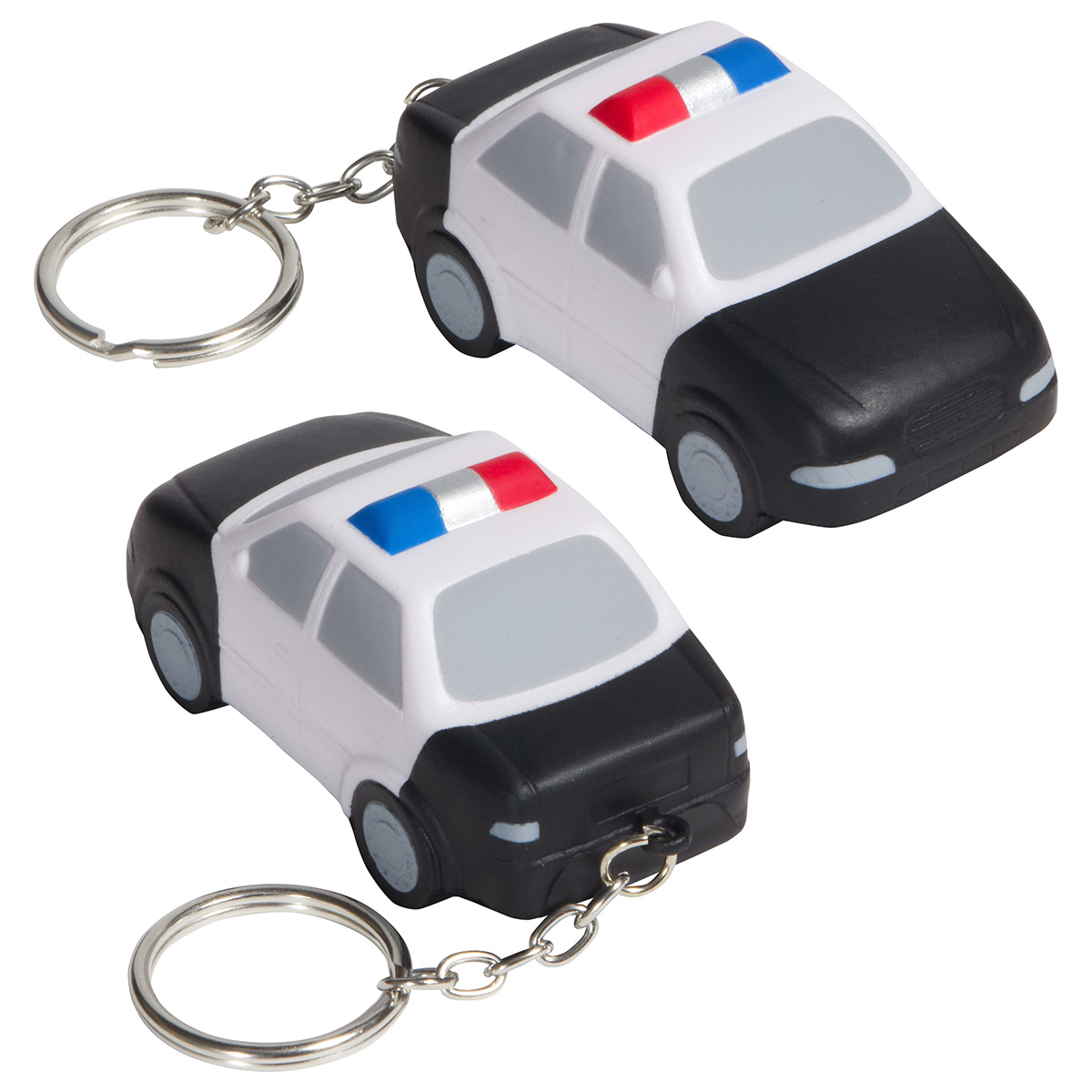 Picture of Police Car Stress Reliever Key Chain