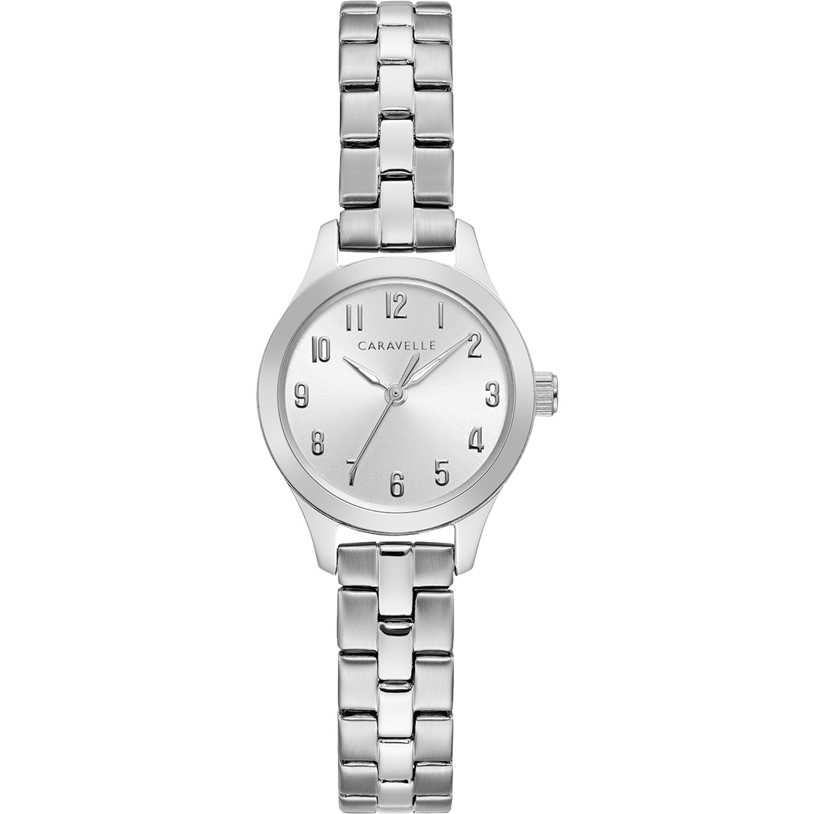 Picture of Caravelle by Bulova Women's Silver-Tone Bracelet Watch