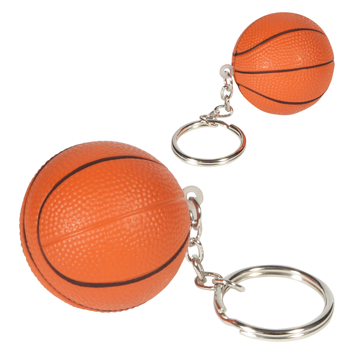 Picture of Basketball Stress Reliever Key Chain