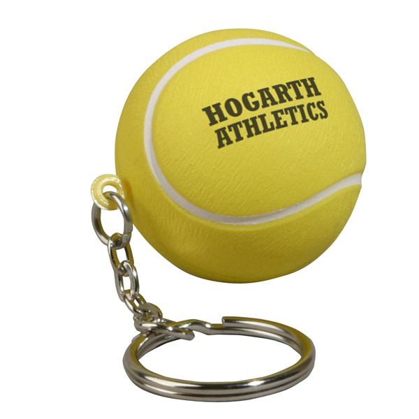 Picture of Tennis Ball Stress Reliever Key Chain