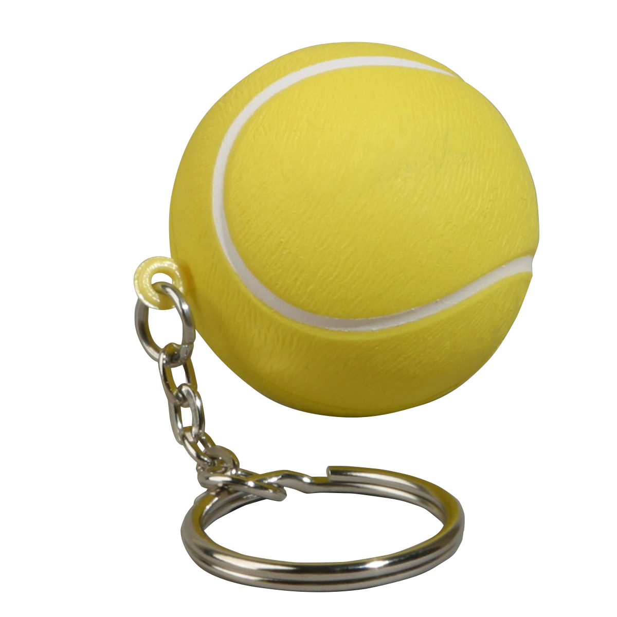 Picture of Tennis Ball Stress Reliever Key Chain