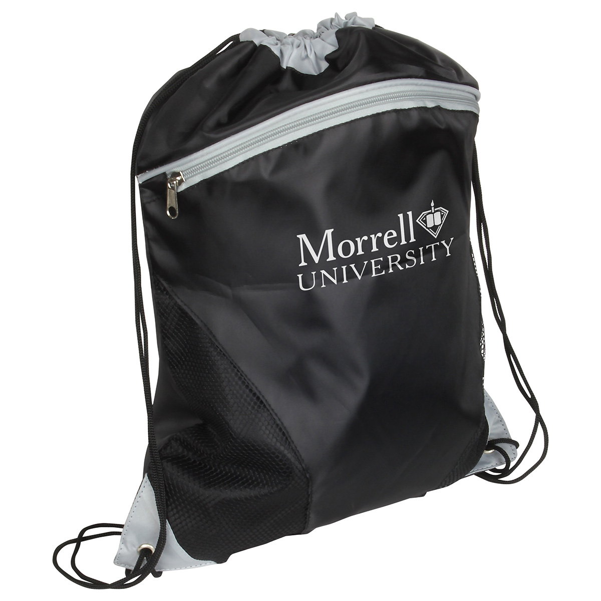 Picture of Cyclone Mesh Curve Polyester Drawstring Bag