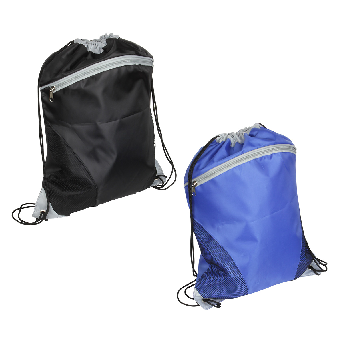 Picture of Cyclone Mesh Curve Polyester Drawstring Bag