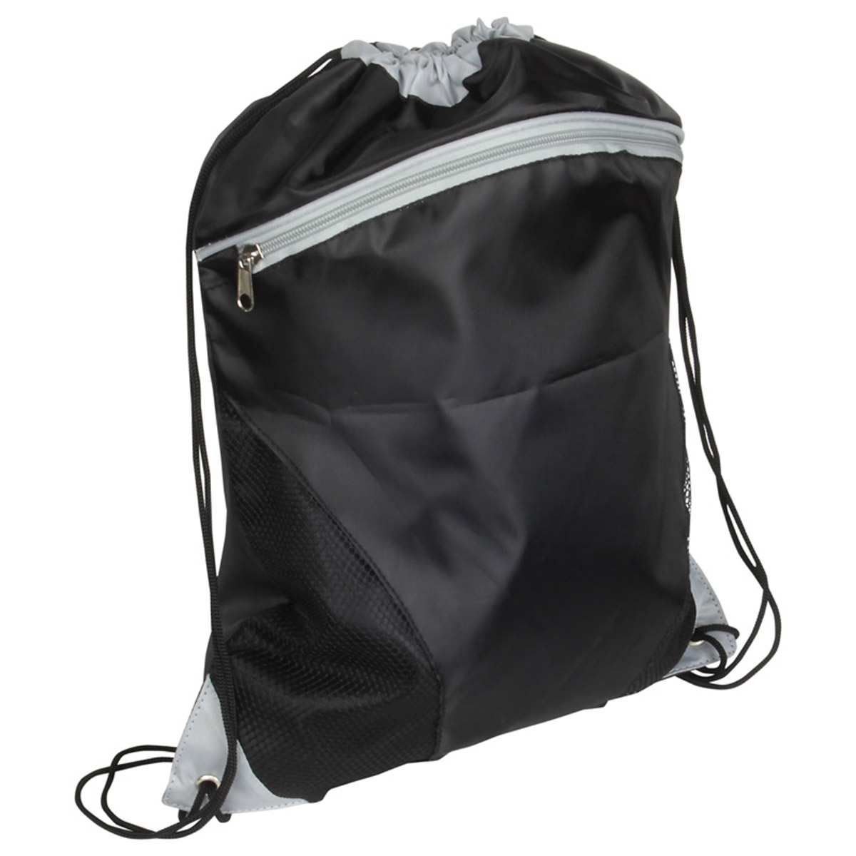 Picture of Cyclone Mesh Curve Polyester Drawstring Bag