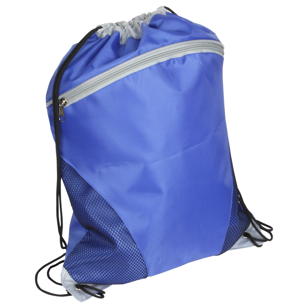 Picture of Cyclone Mesh Curve Polyester Drawstring Bag