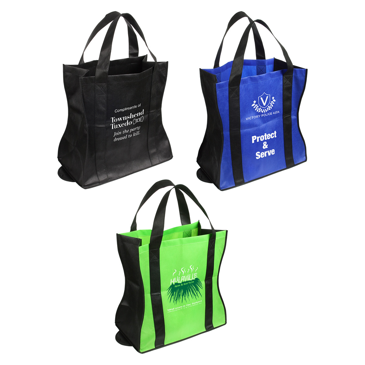 Picture of Wave Rider Non-Woven Folding Tote