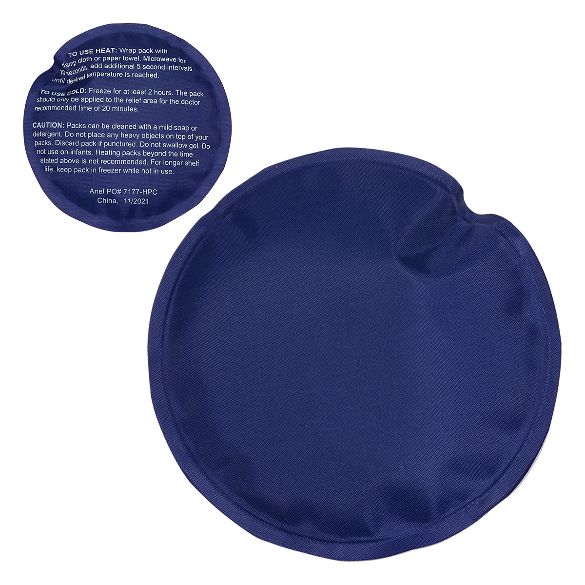 Picture of Round Nylon-Covered Hot/Cold Pack