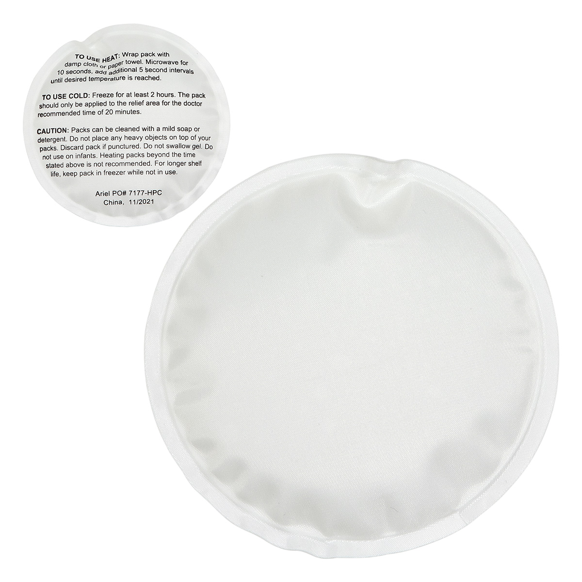 Picture of Round Nylon-Covered Hot/Cold Pack