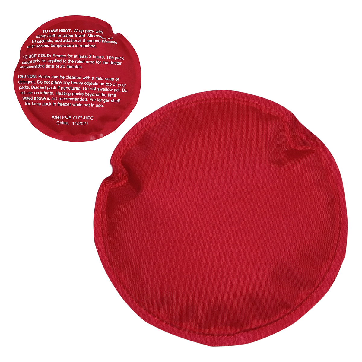 Picture of Round Nylon-Covered Hot/Cold Pack