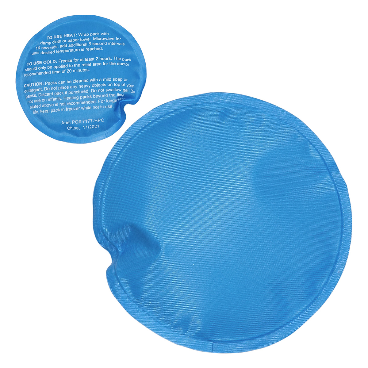 Picture of Round Nylon-Covered Hot/Cold Pack