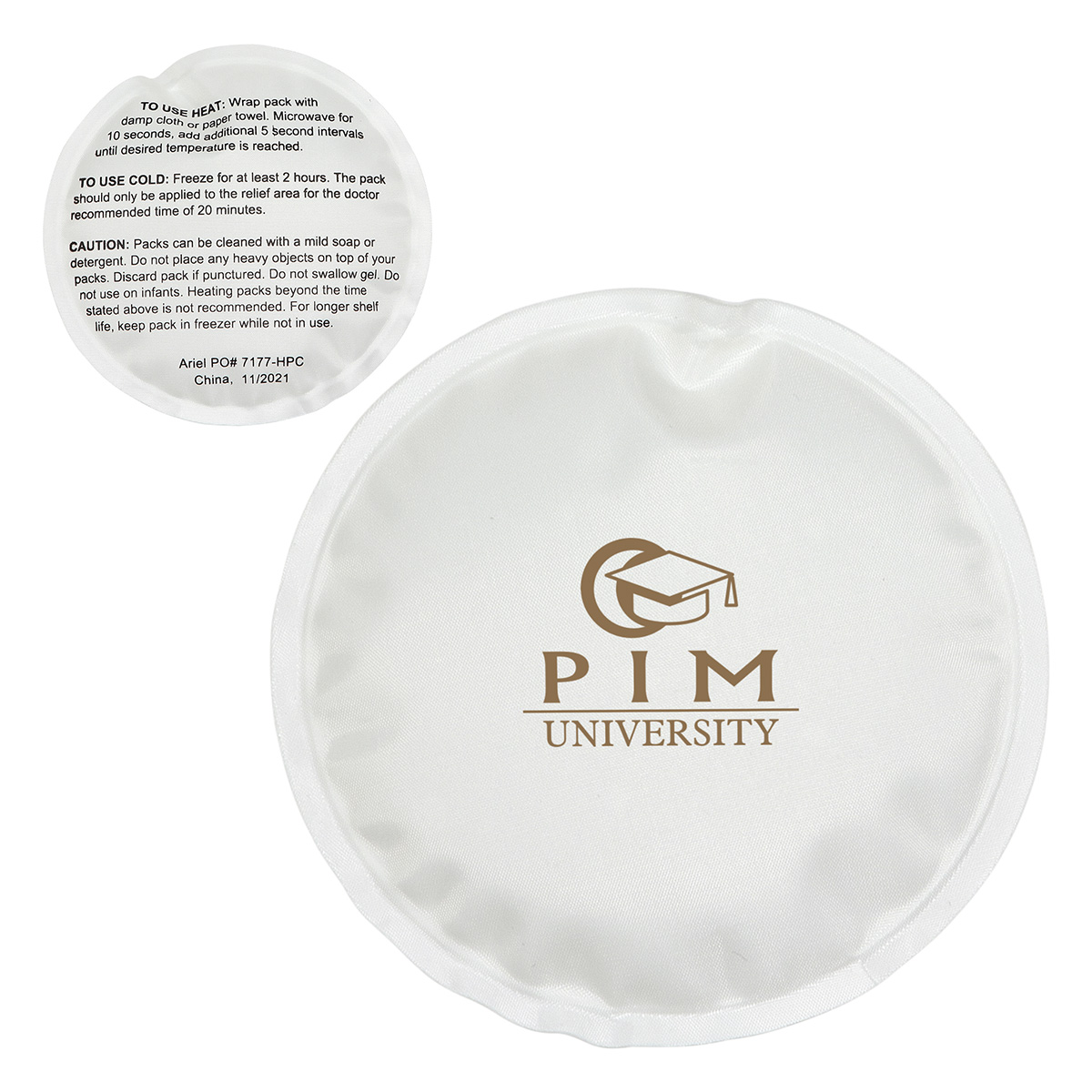 Picture of Round Nylon-Covered Hot/Cold Pack