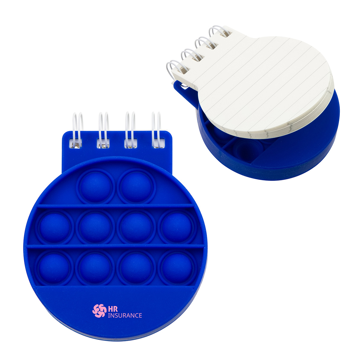 Picture of Round Spiral Notebook Push Pop