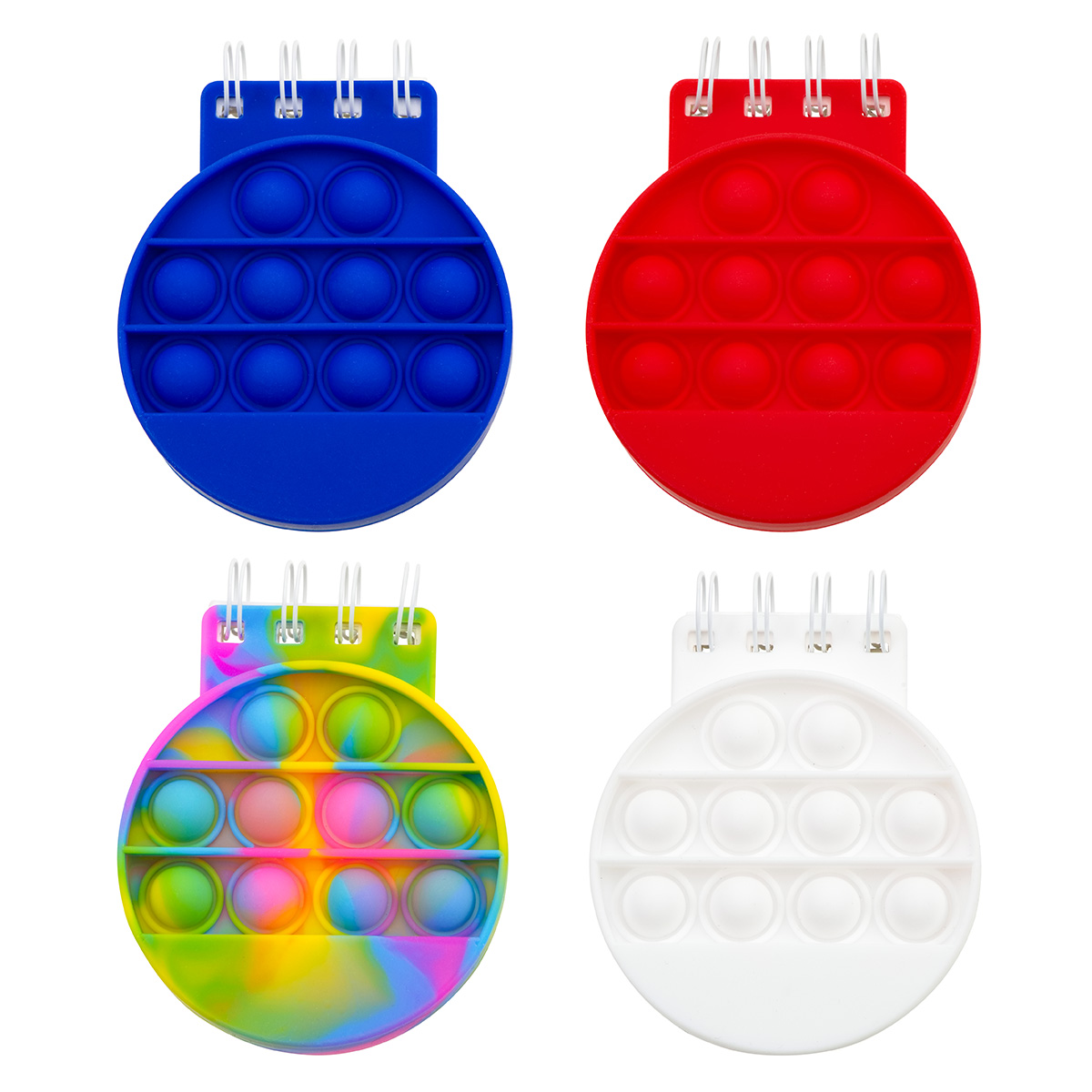 Picture of Round Spiral Notebook Push Pop