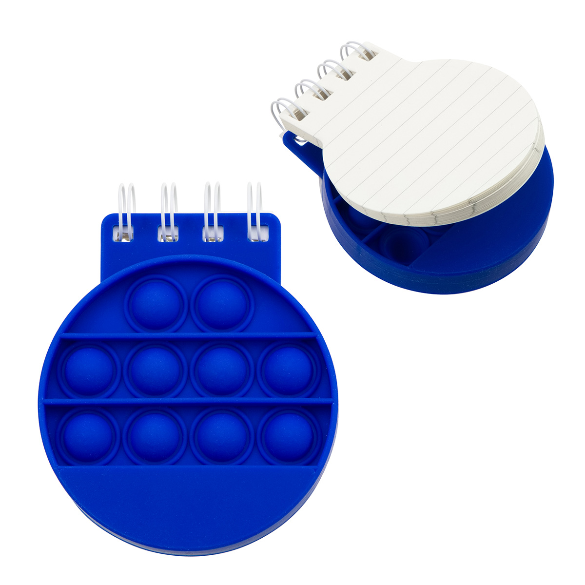 Picture of Round Spiral Notebook Push Pop