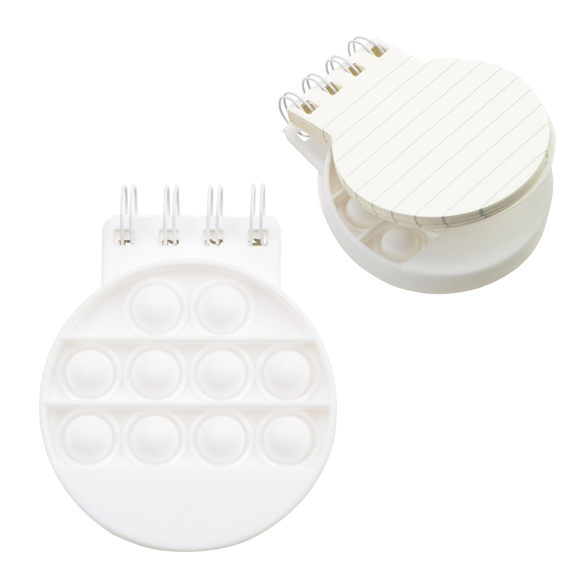 Picture of Round Spiral Notebook Push Pop