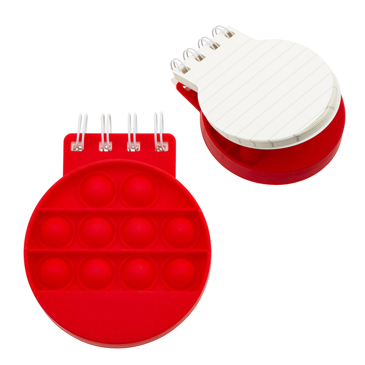 Picture of Round Spiral Notebook Push Pop