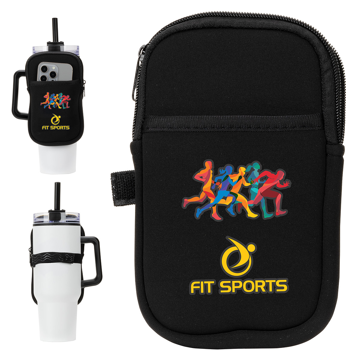 Picture of Cup Caddy Zippered Pouch for Large Mugs
