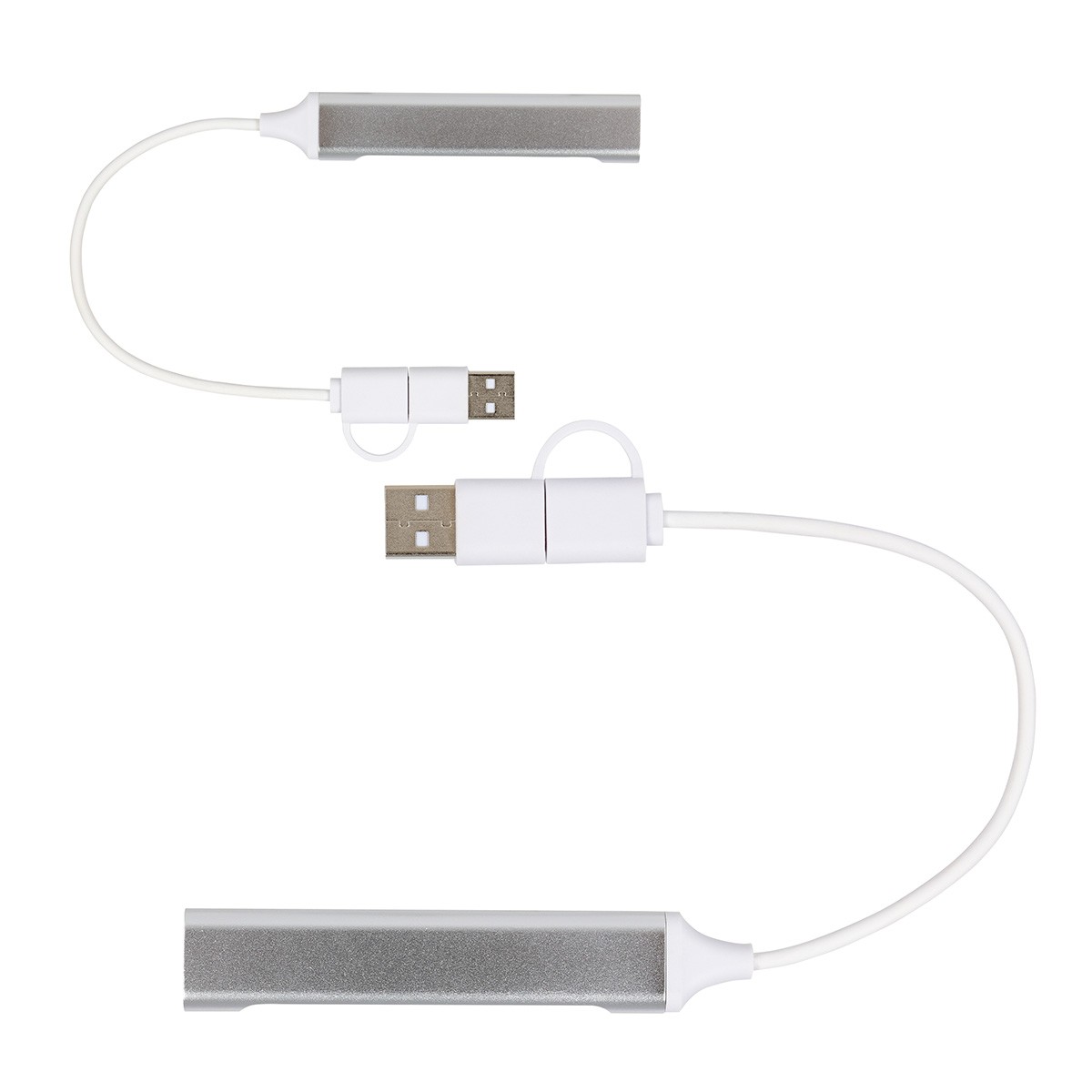 Picture of Sprint Recycled Aluminum 4-Port USB-A and USB-C Hub