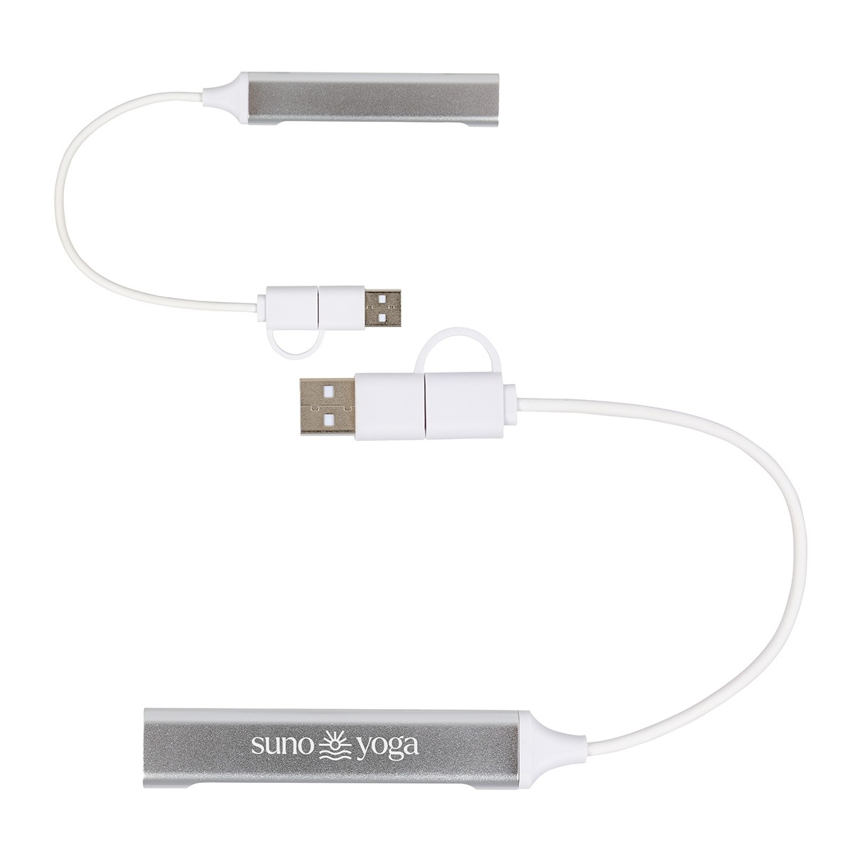 Picture of Sprint Recycled Aluminum 4-Port USB-A and USB-C Hub