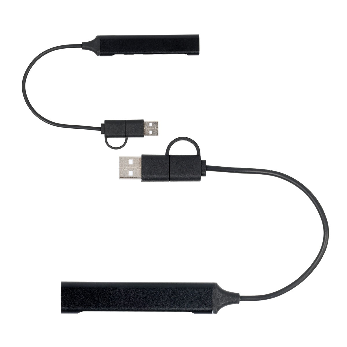 Picture of Sprint Recycled Aluminum 4-Port USB-A and USB-C Hub