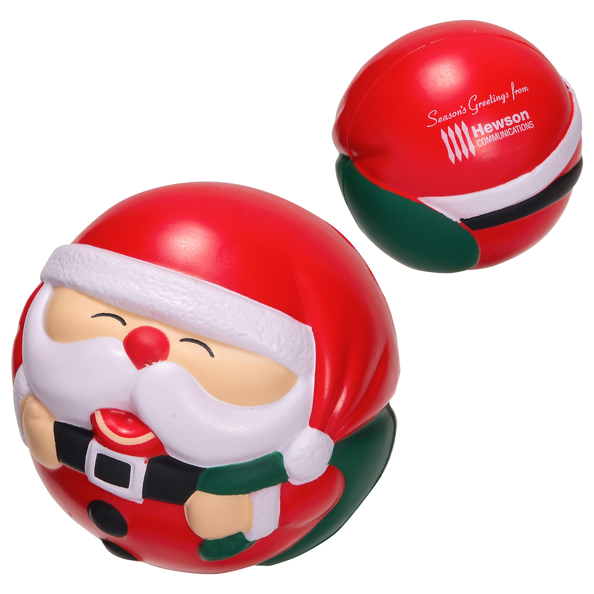 Picture of Santa Claus Ball Stress Reliever