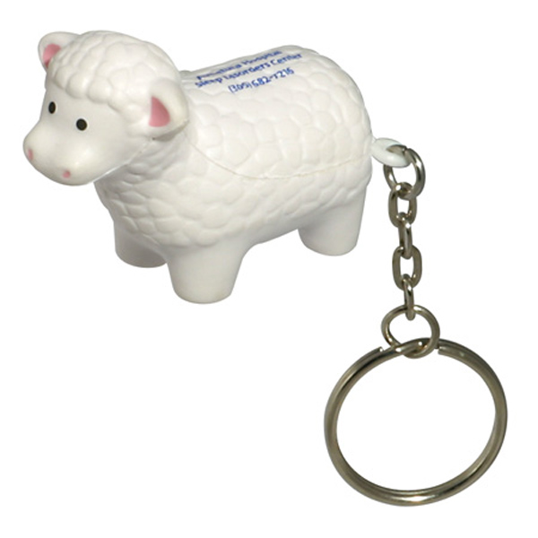 Picture of Sheep Stress Reliever Key Chain