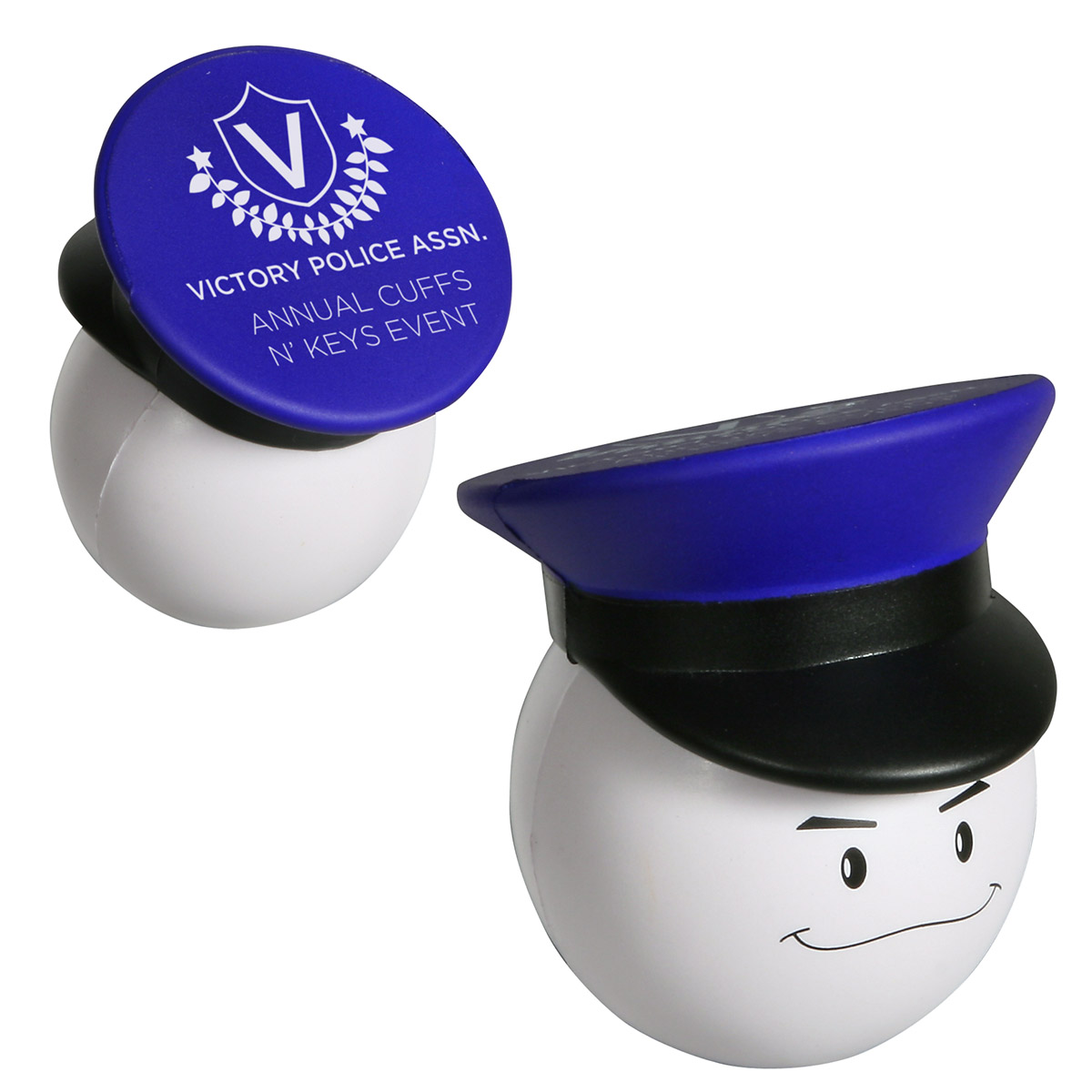 Picture of Policeman Mad Cap Stress Reliever