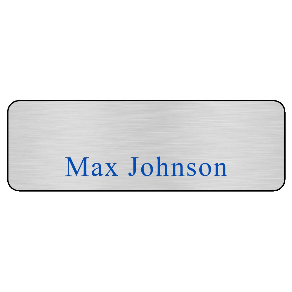 Picture of Hollywood Plastic Name Badge (Standard Size 1" x 3")