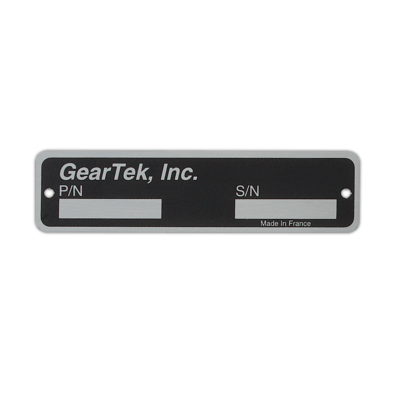 Picture of Metal Plates & Signage: 3-6 sq. in.