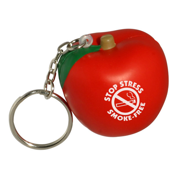 Picture of Apple Stress Reliever Key Chain