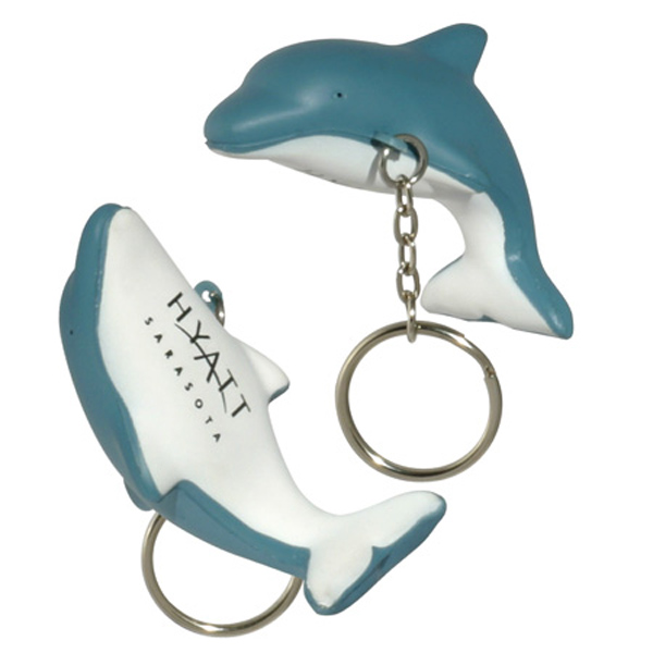 Picture of Dolphin Stress Reliever Key Chain