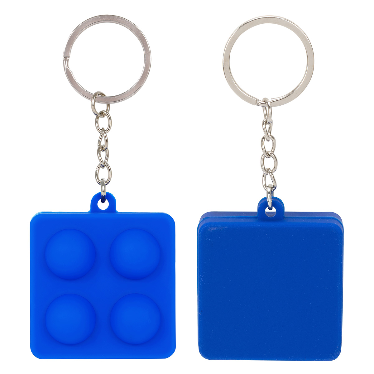 Picture of Square Push Pop Key Ring