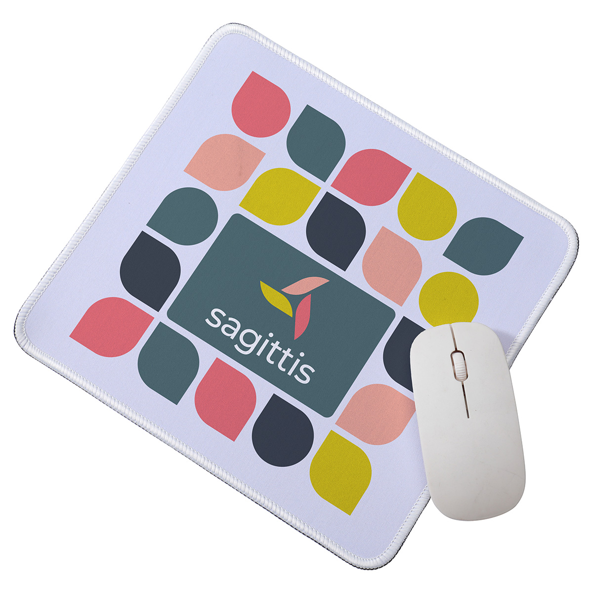 Picture of Arista Dye Sublimated Non-Slip Mouse Pad