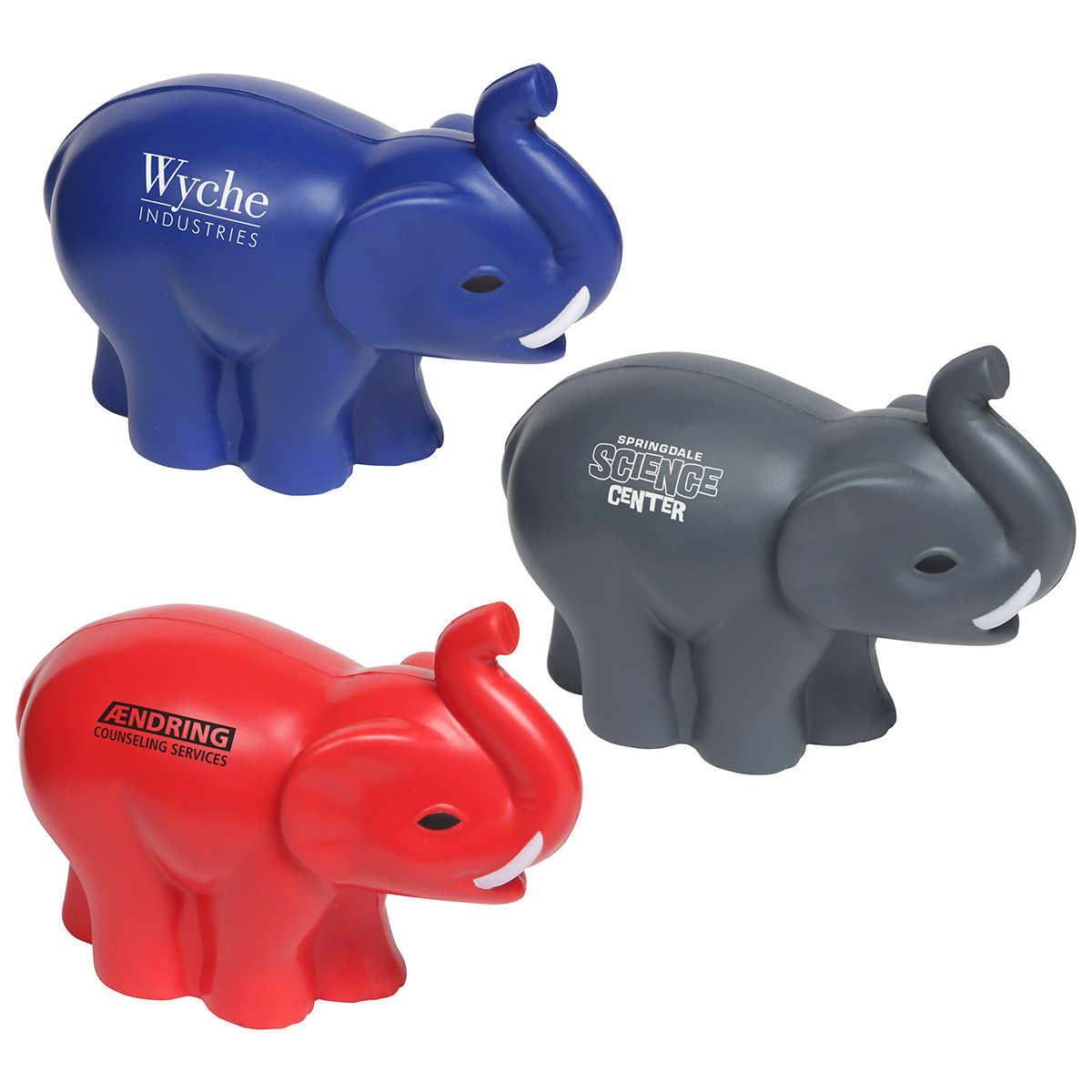 Picture of Elephant with Tusks Stress Reliever