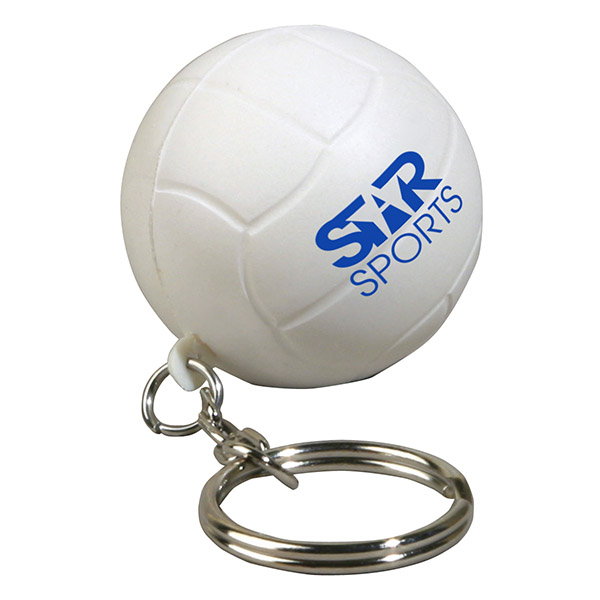 Picture of Volleyball Stress Reliever Key Chain