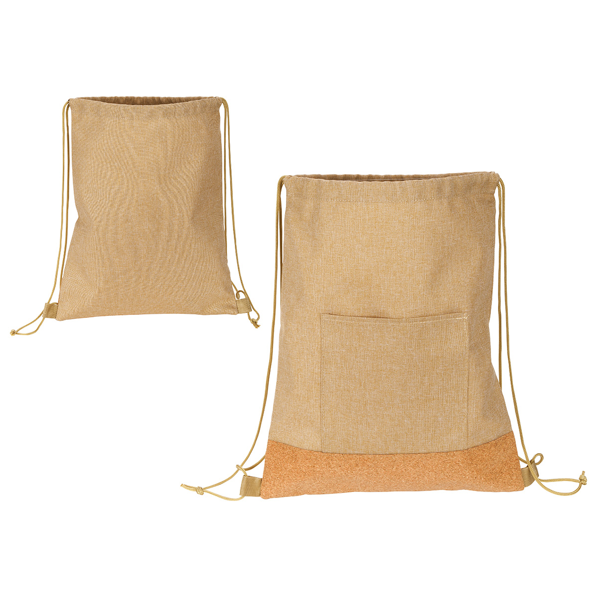 Picture of Carina RPET & Cork Drawstring Bag