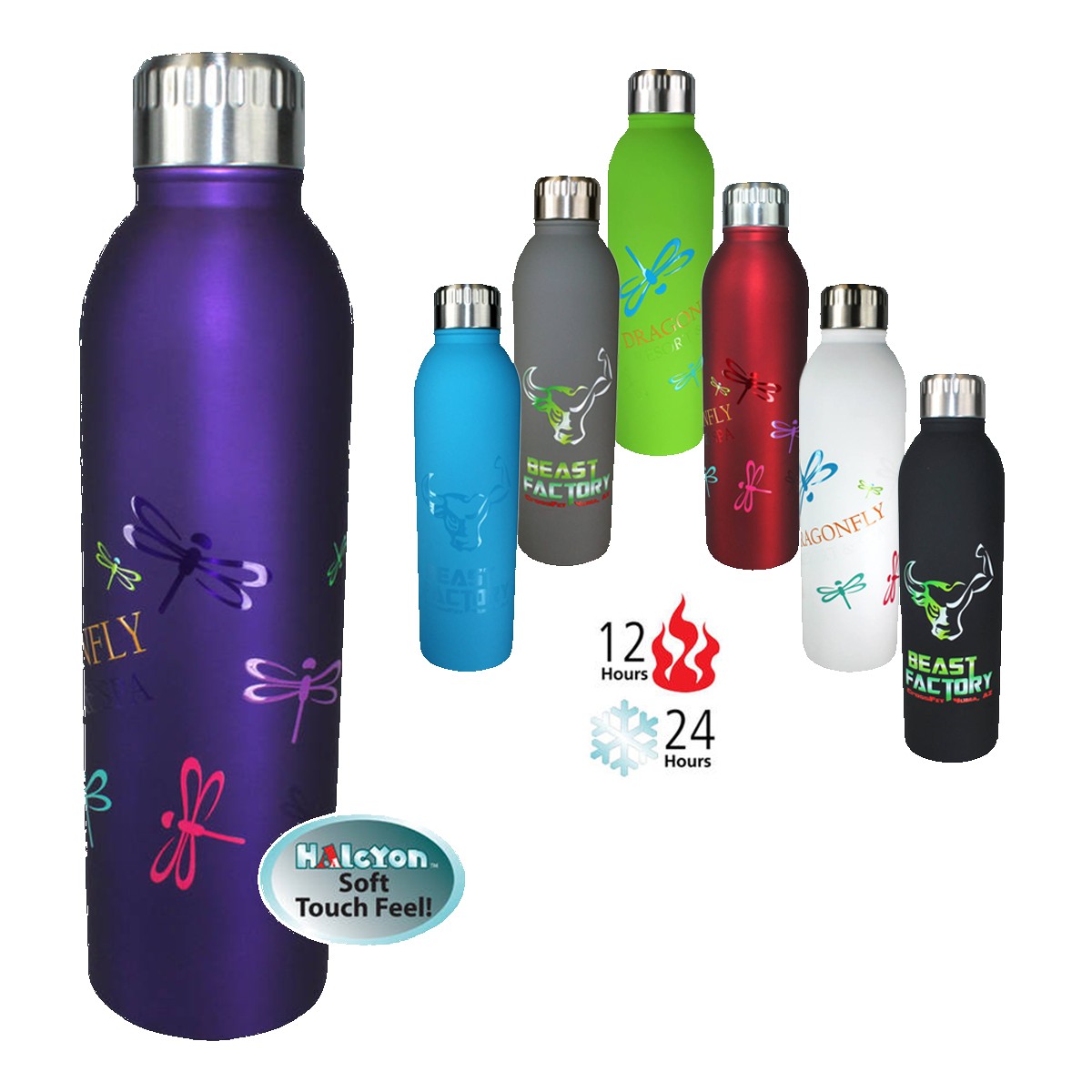 Picture of 17 Oz. Deluxe Halcyon® Bottle (FCD w/Varnish or Varnish Only)