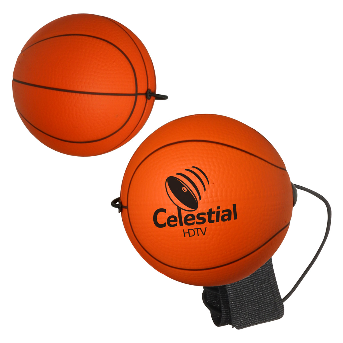 Picture of Basketball Stress Reliever Yo-Yo Bungee