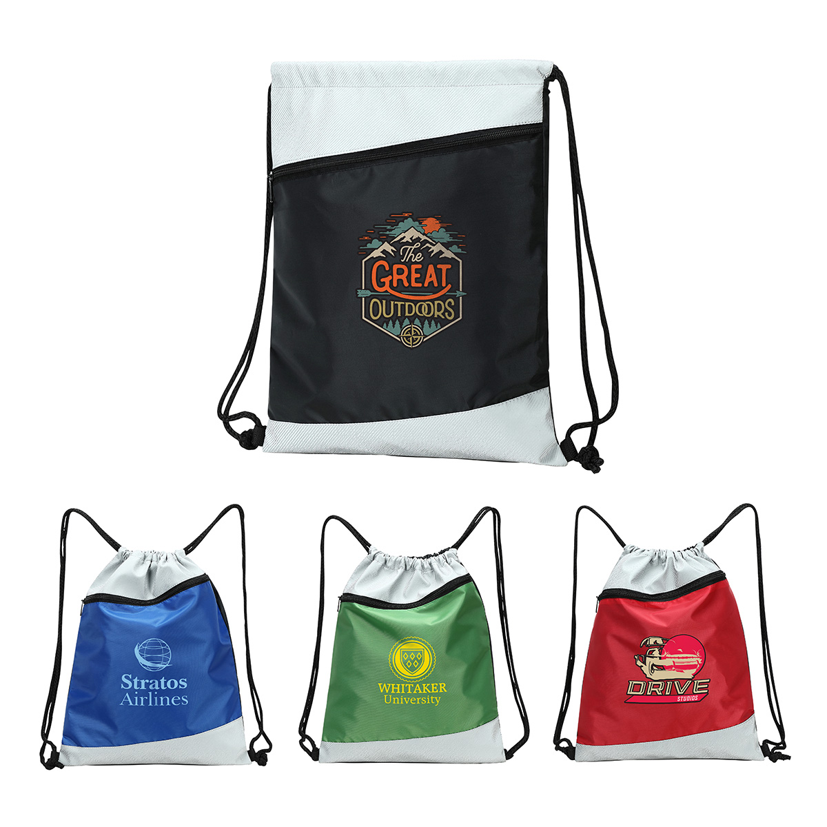 Picture of Gateway RPET Drawstring Bag