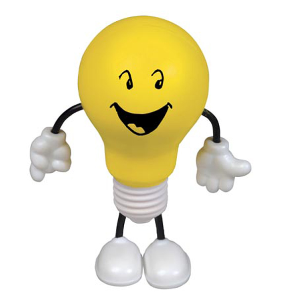 Picture of Lightbulb Stress Reliever Figure