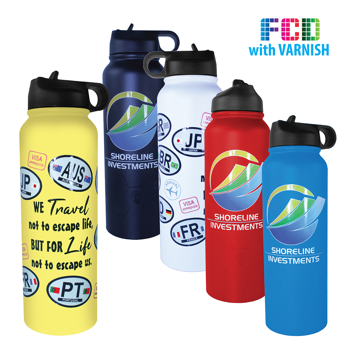 Picture of Memphis Sports Bottle w/Straw Lid