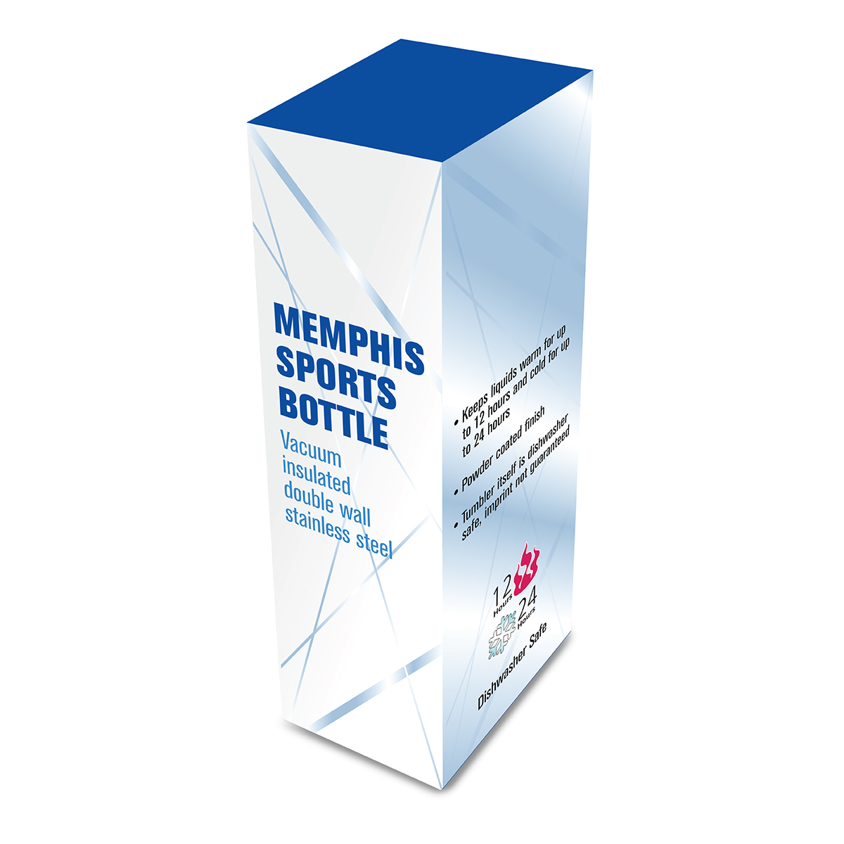 Picture of Memphis Sports Bottle w/Straw Lid
